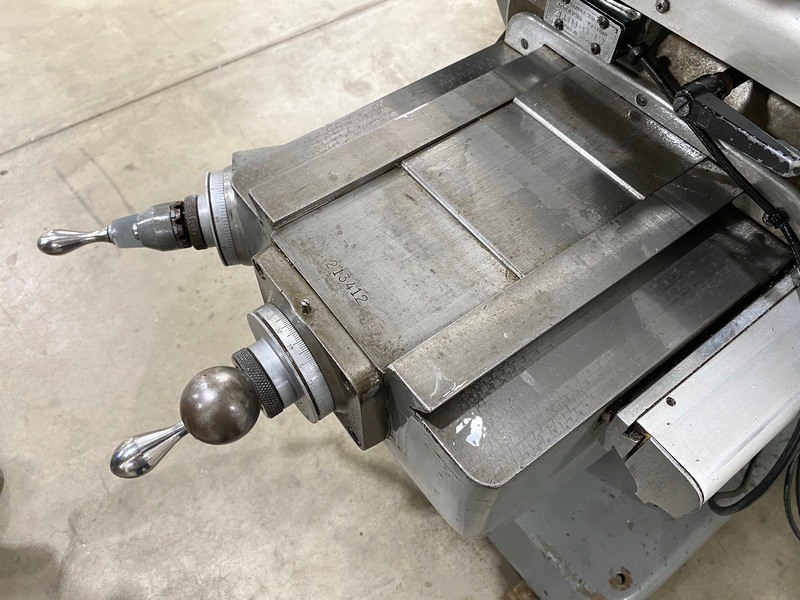 Used Bridgeport Milling Machine Series 1 42"Tbl, 2HP, PwrX, Chrome