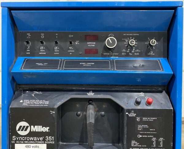Miller Syncrowave 351 Tig Welder - #50263 - Image 2