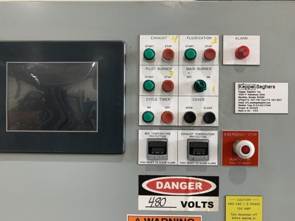 Keppel Seghers Fluidized Bed Thermal Cleaning System - #50306 - Image 3