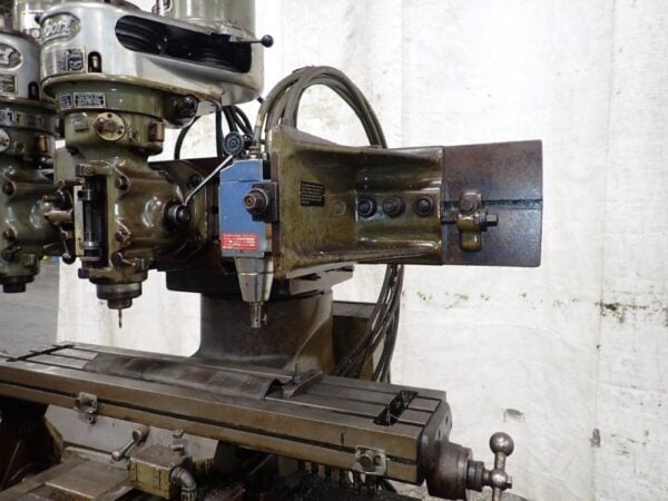 Bridgeport True Trace Milling Machine | 9" x 42" Table, (2)1.5HP J-Heads - #50327 - Image 4