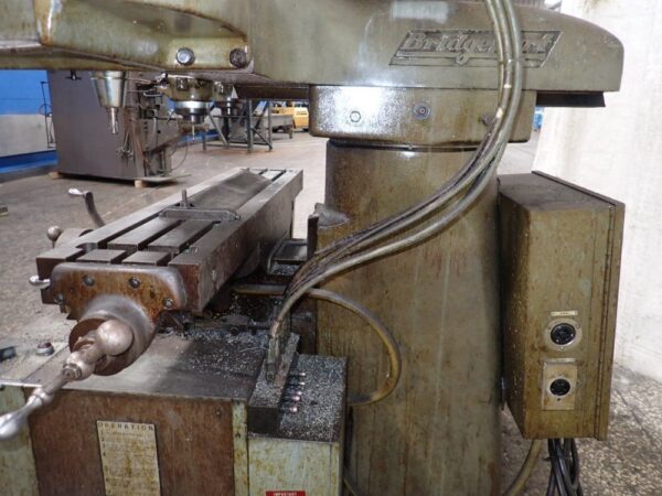 Bridgeport True Trace Milling Machine | 9" x 42" Table, (2)1.5HP J-Heads - #50327 - Image 7