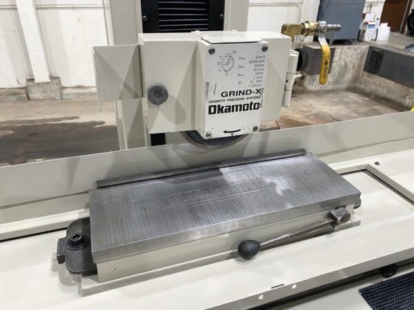 Okamoto 618 Surface Grinder ACC-6.18DX3 | 6"x18"Ck, 8"x1"Whl, Auto-Feeds - #50347 - Image 3