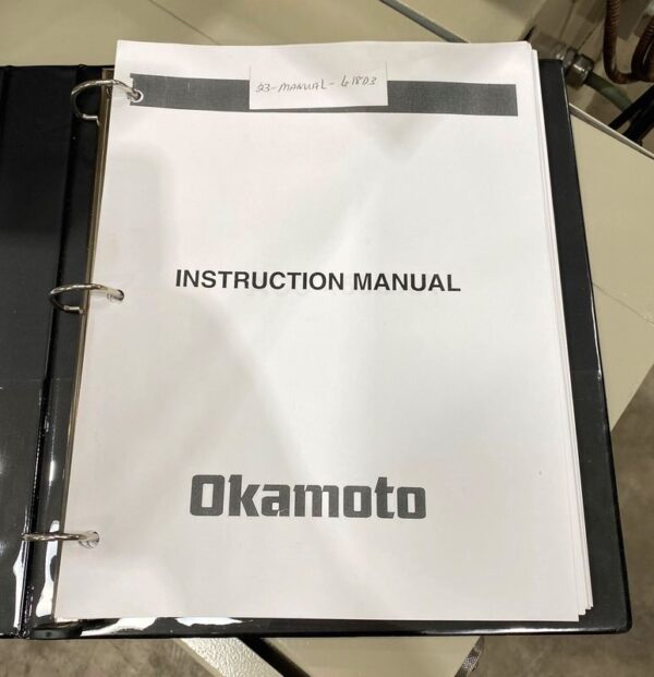 Okamoto 618 Surface Grinder ACC-6.18DX3 | 6"x18"Ck, 8"x1"Whl, Auto-Feeds - #50347 - Image 9