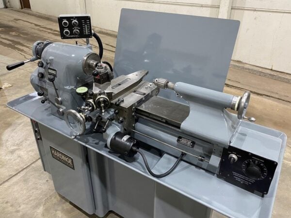 Hardinge HLV H Lathe | 11" x 18", Inch Thread, 5C Collets & Closer - #50490 - Image 2