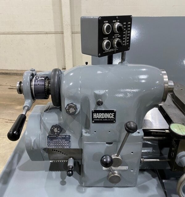 Hardinge HLV H Lathe | 11" x 18", Inch Thread, 5C Collets & Closer - #50490 - Image 3