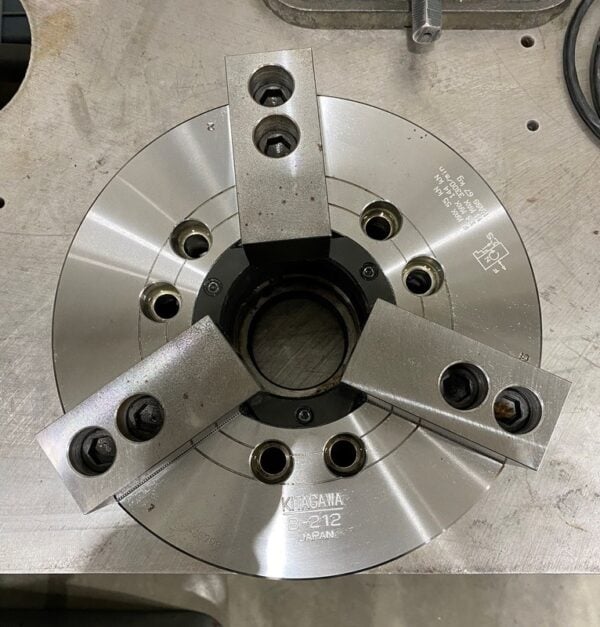 Kitagawa B212 | A2-8 Nose, 1.34"-12" Grip Range, 3.6" Hole, 3300 RPM - #50705 - Image 5