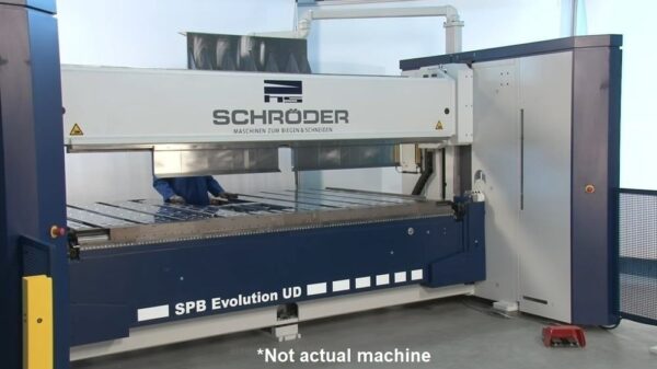 Schroder Folding Machine SPB Evolution UD 3200x4