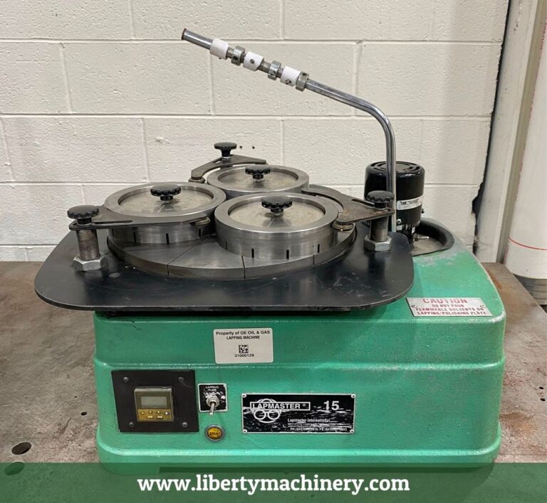 Used Lapmaster 15 For Sale — Liberty Machinery
