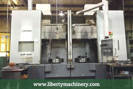 Used Okuma 2SP-V80 Vertical Turret Lathe For Sale — Liberty