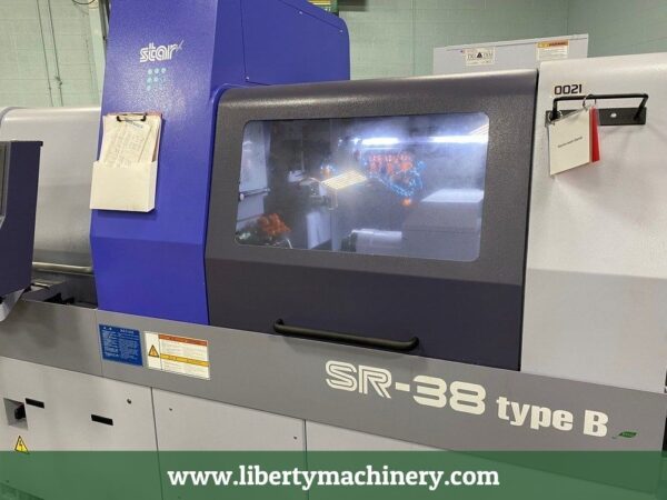 Star SR 38 Type B Swiss Screw Machine