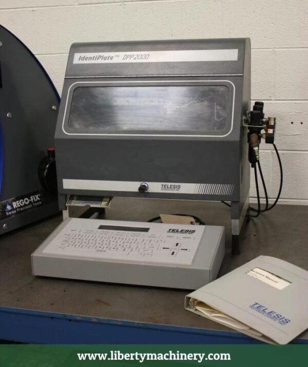 Used Telesis IdentiPlate DPP2000 Marking Machine - Liberty #37738 For ...