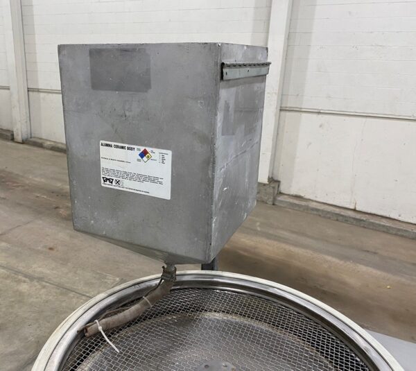 Kason K24-1-SS Vibratory Sifter | 24", Single-deck, Stainless - #50661 - Image 4