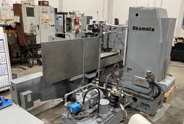 20" x 48" Okamoto PSG 125B | 20" x 2" Whl, 10 HP, Auto-Feeds, Electro-mag Ck - #50746 - Image 6