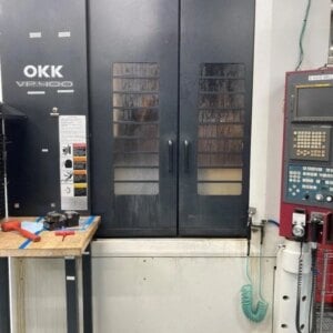 OKK VP400 | 5-Axis, 23"X, 16"Y, 18"Z, 12K RPM, Dual-Platter Trunnion, 2010 - #50761
