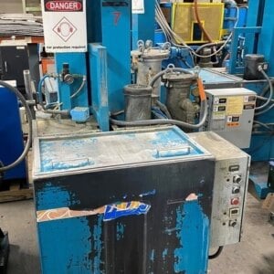 28" x 28" x 18"D, ADF 11 Dunk Washer, 2000 Lb. Part Cap, Agitation, Heat, '05(4) - #51059