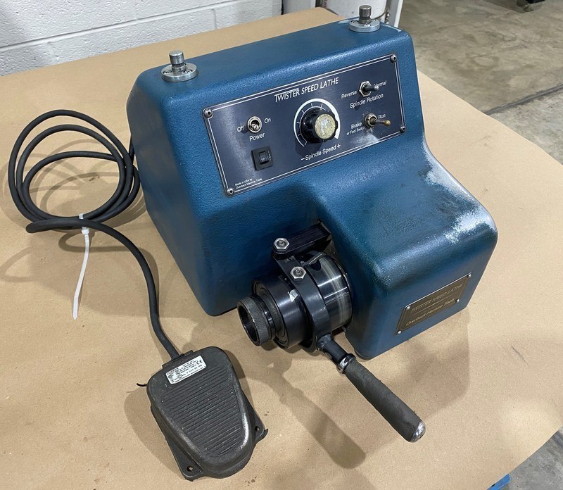 Used 5C Speed Lathe Overbeck Twister LT1B For Sale