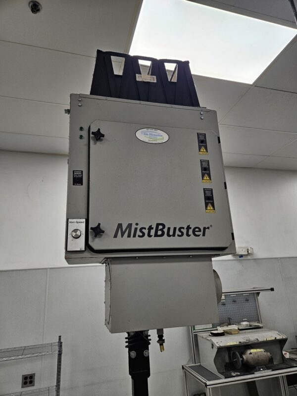 850 CFM Mistbuster 850, 5-Stage Filtration, 99.9% Submicron Particle Efficiency - #51249 - Image 2