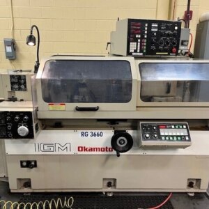 Okamoto IGM-2M | 0.24"-8"ID, 24"Sw, 20"Trvl, Auto-Cyc, Comp, 20K RPM Spdl, Ck,'01 - #51262