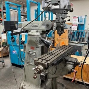 Series I, Bridgeport | 9"x48" Tbl, 30"X, 12"Y, 16"Z, 2HP, 2-Axis DRO - #51275