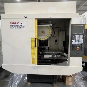 Fanuc α-T21iFL | 33" x 16" Tbl, 27.5"X, 15.7"Y, 13"Z, 10K RPM, 2-Plt Changer, '08 - #51291