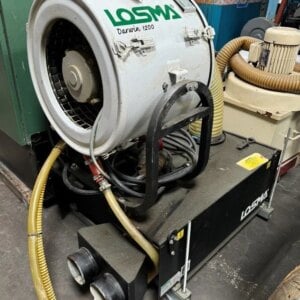 LOSMA Darwin 1200 | Guard 20 Pre Filter, 880 CFM, 2.3HP, 5.9" Inlet, 76 dBa, 2013 - #51335