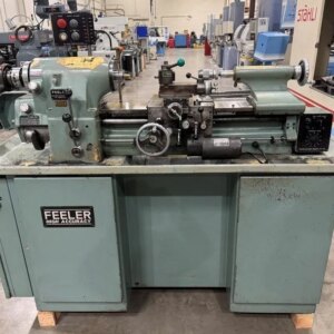 11" x 18" Feeler FTL-618E | Inch Threading, 1.25" Bore, 5" chuck, 5C Collets, '04 - #51430