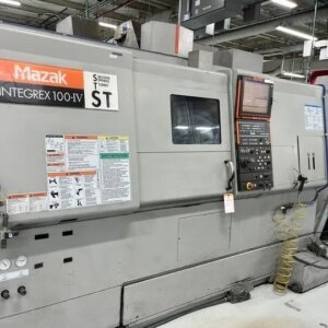 Mazak Integrex 100-IV ST | 21"Sw, 29"L, 2"Bar, 6K Spdls, 12K Tool Spdl, '13(3) - #51478