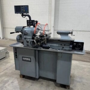 11" x 18" Hardinge HLV-H | Inch Threading, 5C Collet, 2-Axis DRO, Aloris Post - #51506