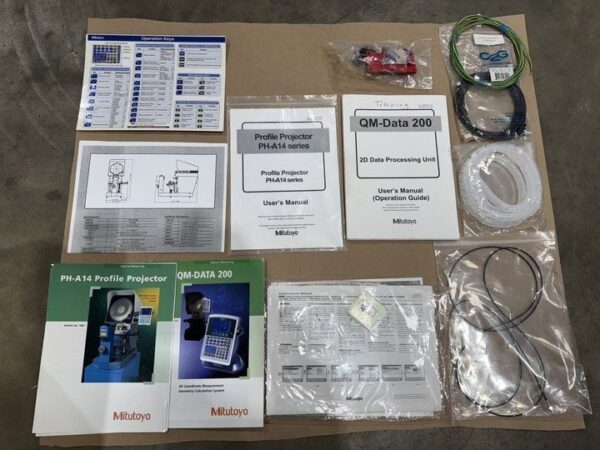 14" Mitutoyo PH-A14 | Horz, Benchtop, 16"x6" Tbl, Trvls - 8"X x 4"Y, Quadra-Chek - #51519 - Image 13