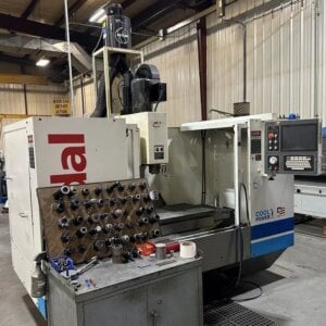 40"X, 20"Y, 20"Z Fadal VMC-4020HT | 48"x20"Tbl, 10K RPM, 21-ATC, CAT 40, '04 - #51533
