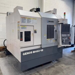 30"X, 18"Y, 18"Z, Okuma GENOS M460-VE | 25 HP, CAT 40, 32 ATC, 2010 - #51537