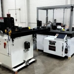 Glebar GT-610G | 8.6"W x 10"Ø Whl, 15HP, Servo Slides & Dress, 2"Ø Part Cap, 2017 - #51560