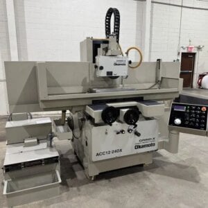 12" x 24" Okamoto ACC-12.24DXV | 12" x 1.5" Whl, 5HP, Programmable Auto-Dress,'18 - #51623