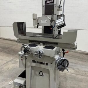 6" x 12" Okamoto Linear PFG 612 | 8" x 1" Wheel, OS Walker Electromag Ck - #51663