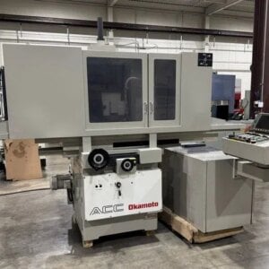 8" x 20" Okamoto ACC-8.20DXNCP | 8" x 3/4"Whl, 2HP, Servo Downfeed, Fanuc OM - #51689