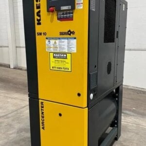 Kaeser SM 10 AIRCENTER | 217 psig, 28.2 cfm, 10 HP, ABT-15 Dryer, 67 dB(A) - #51710