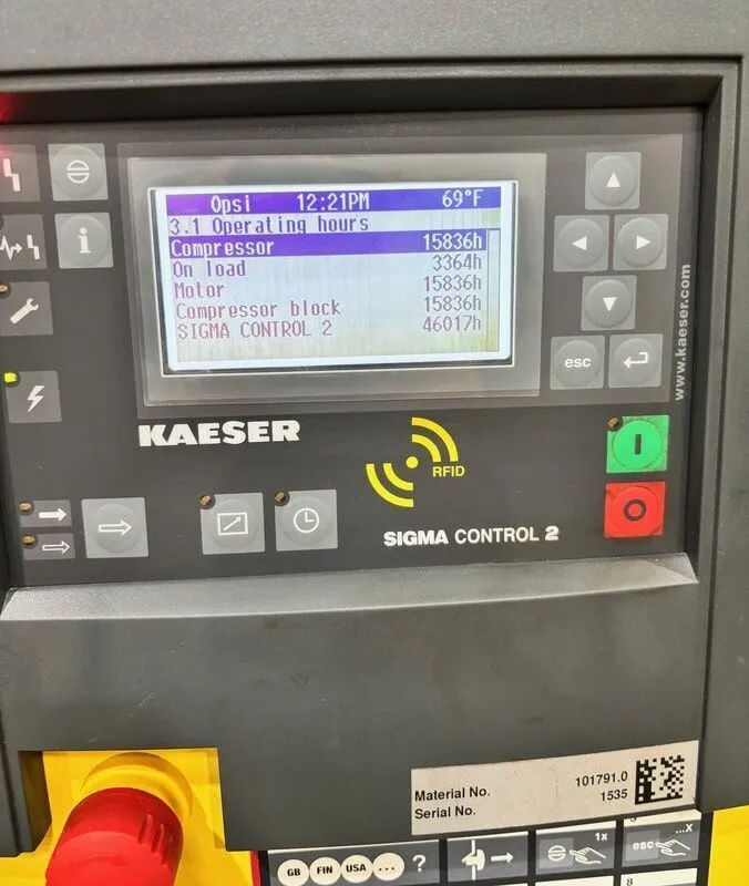 Used Kaeser SM 10 Air Compressor For Sale — Liberty