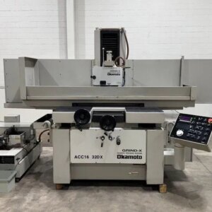 16" x 32" Okamoto ACC-16.32DX | 14"x1.5"Whl, Auto-Feeds, Over Whl Dress, 2017(2) - #51756
